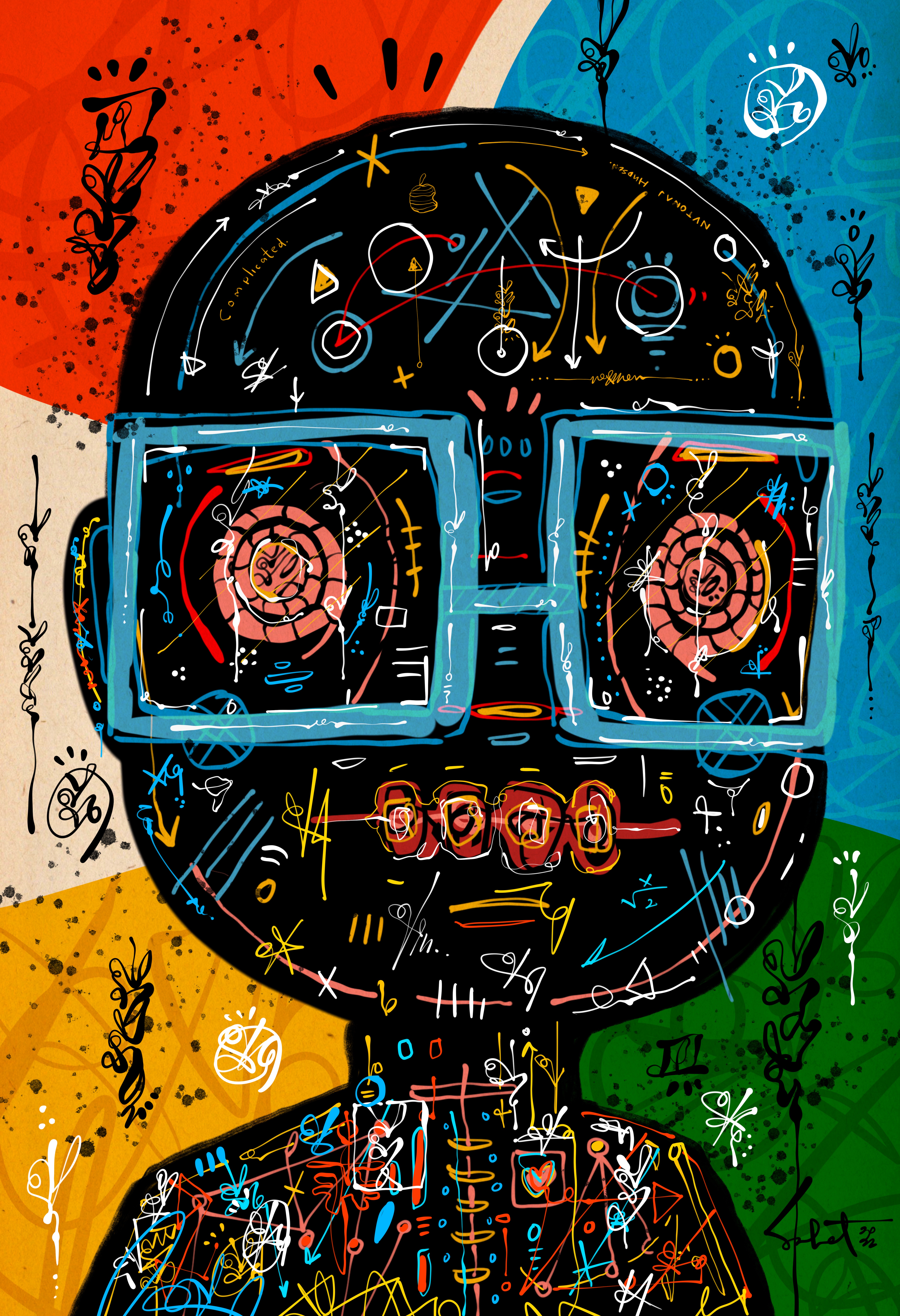 Source One 2021 Sabet 13" x 19" Signed Print — banner