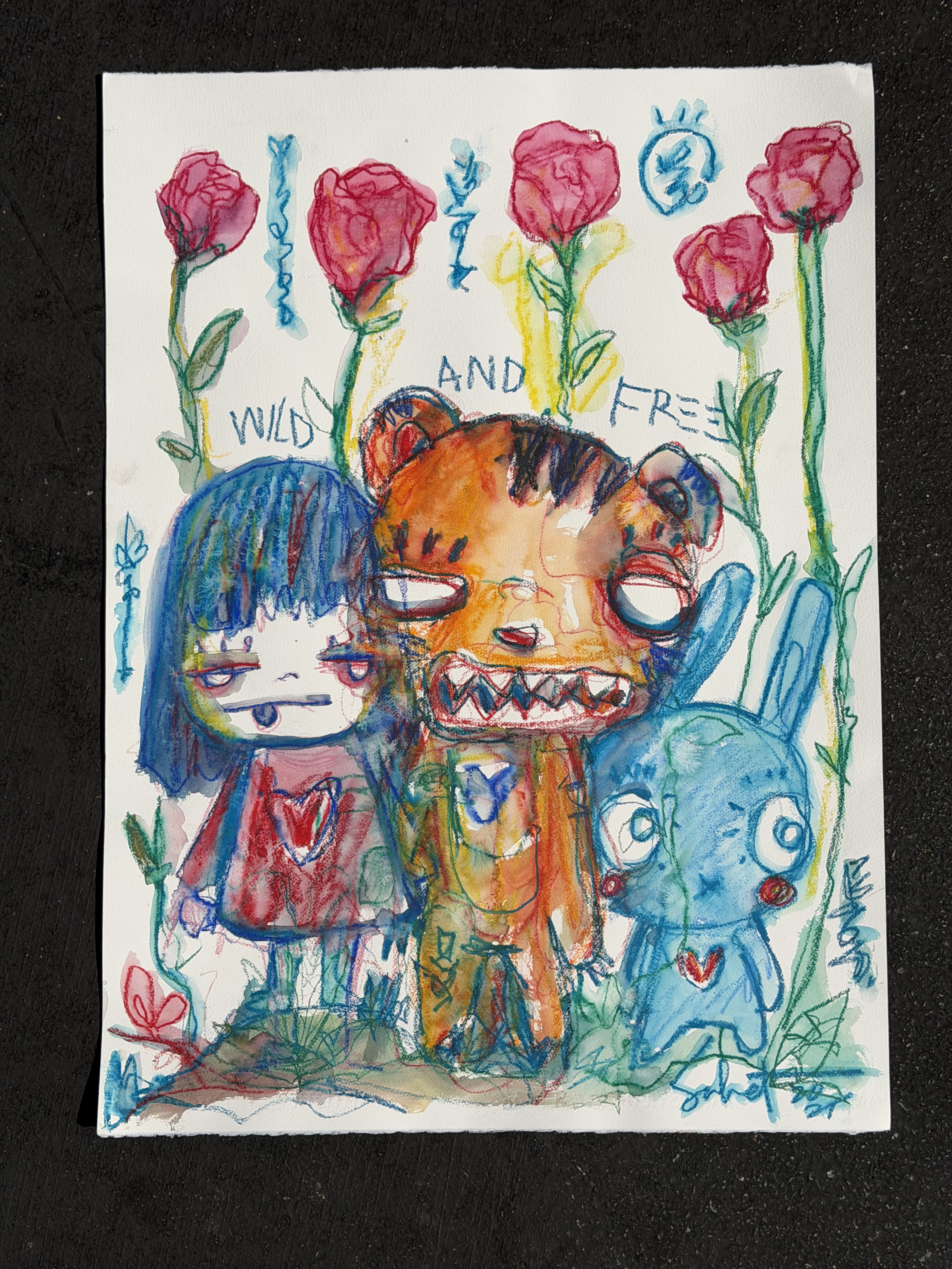 Wild & Free 2026 Sabet Original 22" x 33" — banner