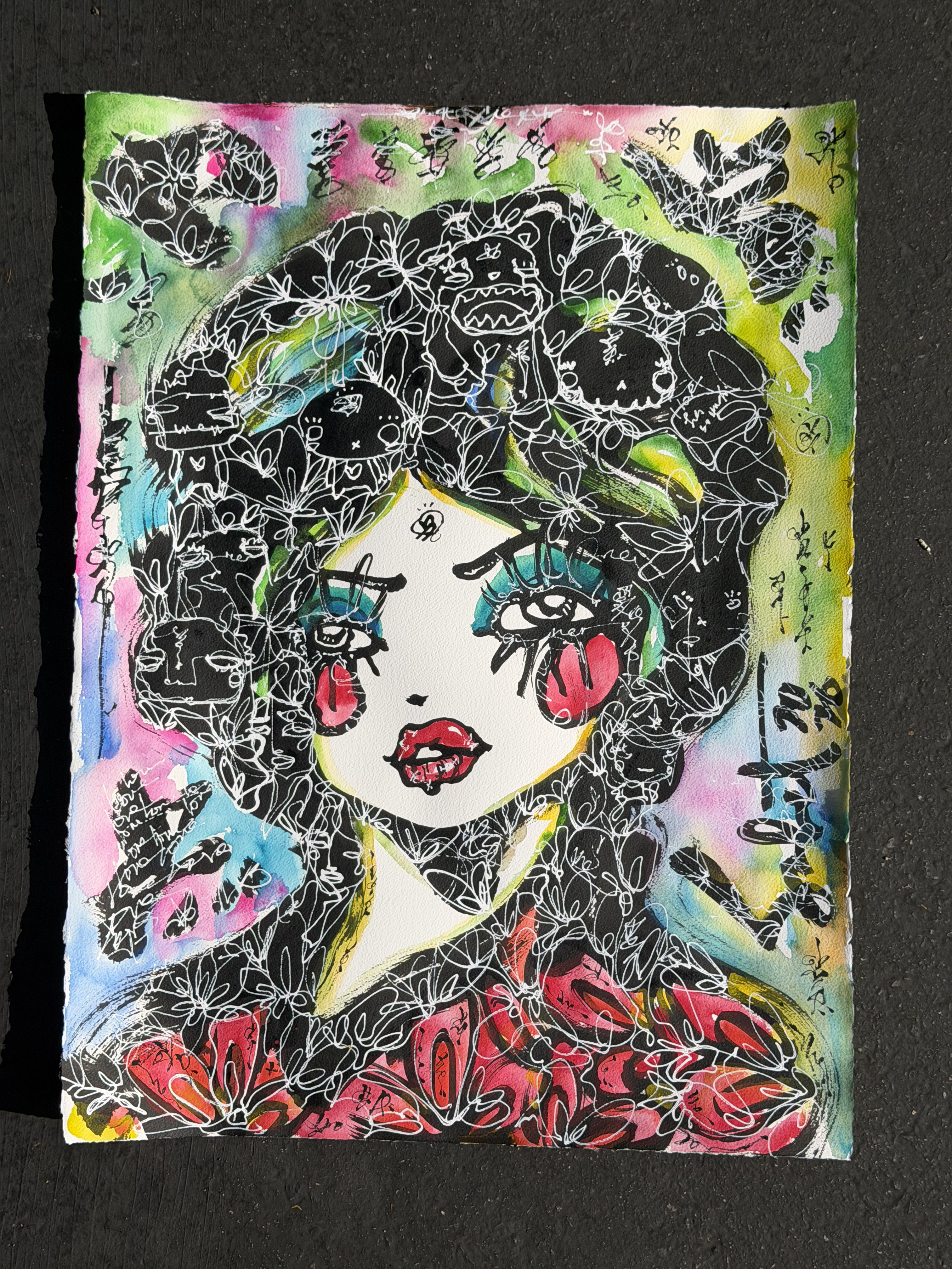 All of the Love 2026 Sabet 22" x 33" Original — banner