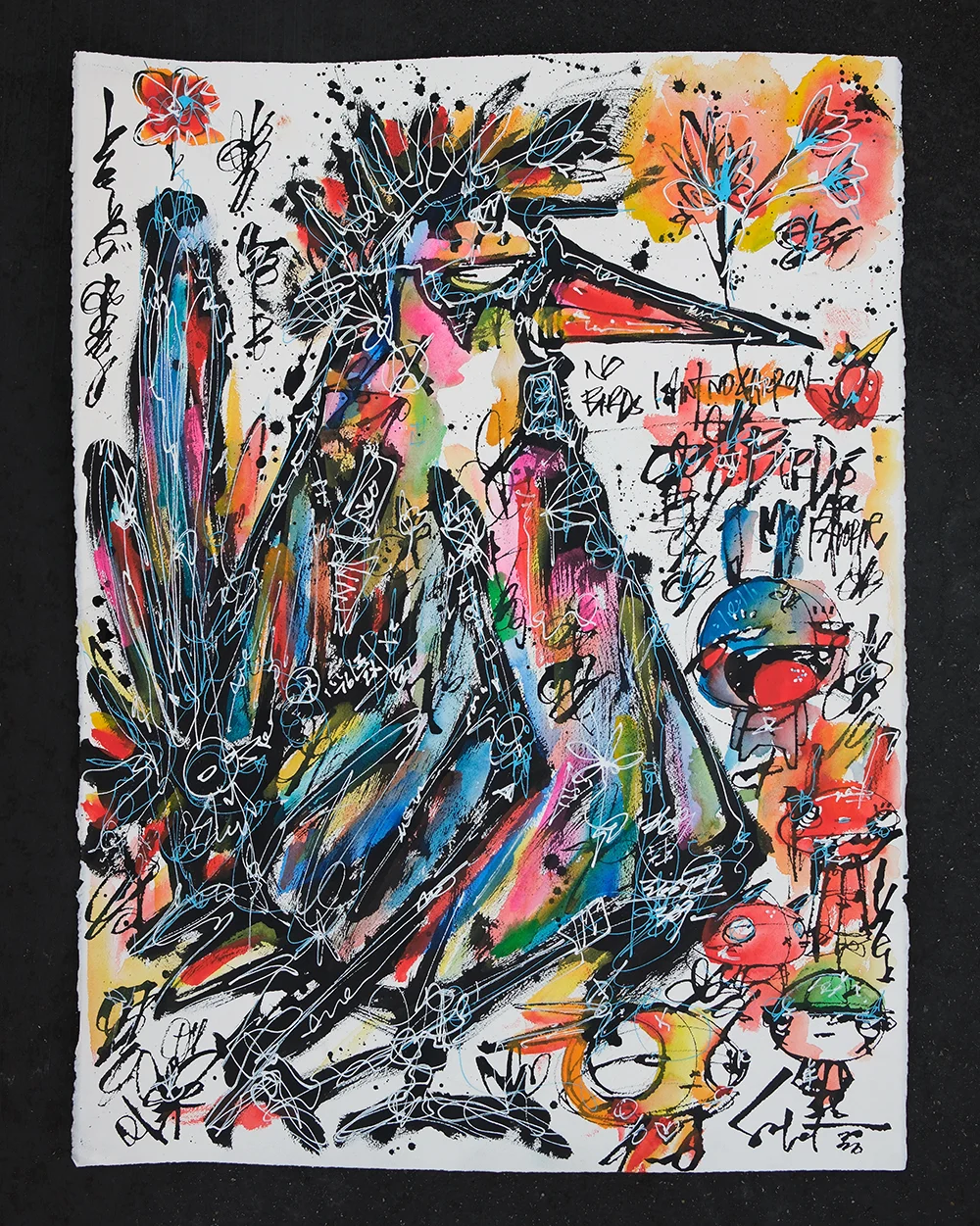 Dodo Love 2026. Sabet original 22" by 30" — banner