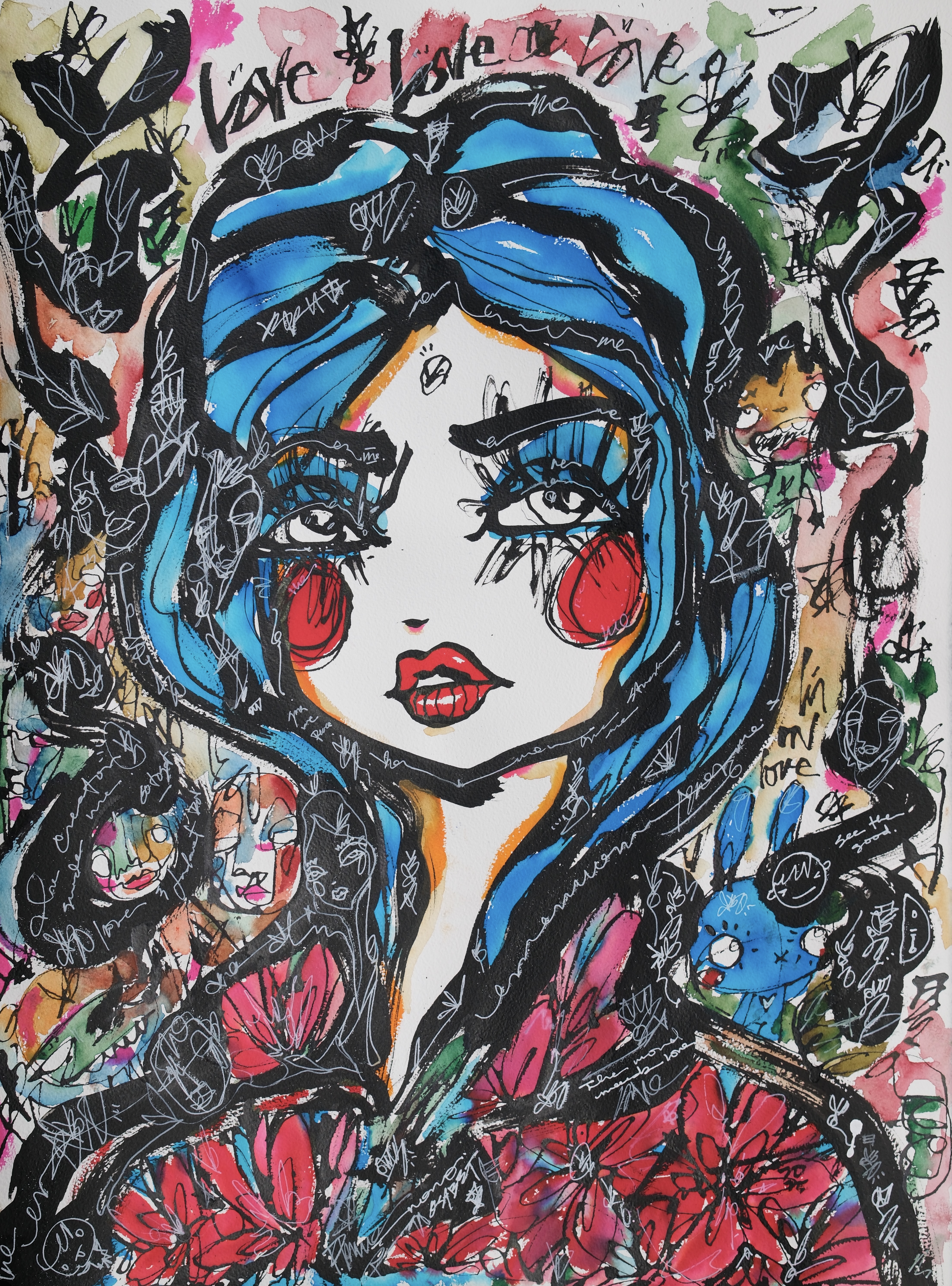 Blue Wonder 2026 Sabet Signed Print Edition of 10