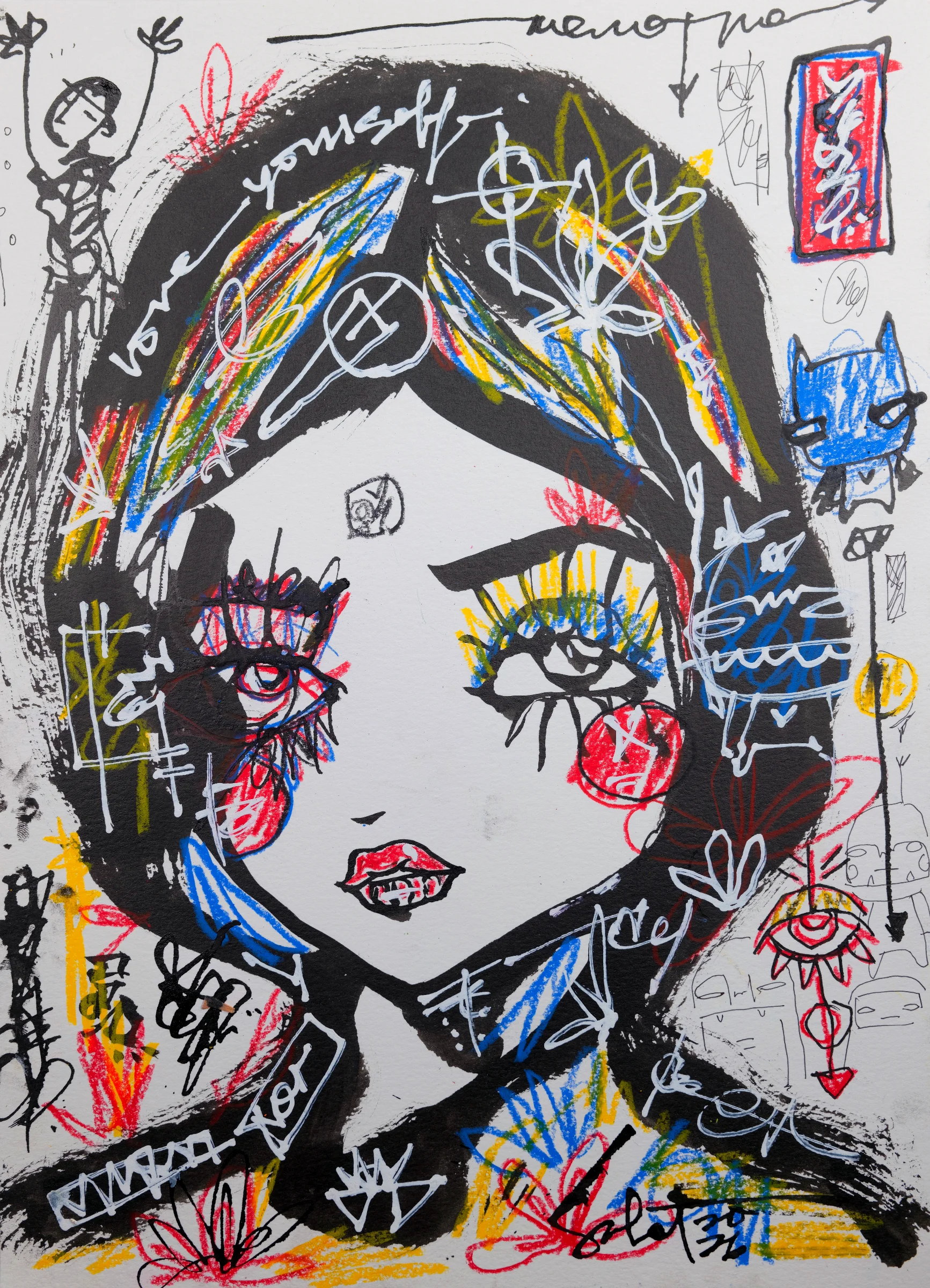 Interscope 2026 Sabet 11" x 14" Original