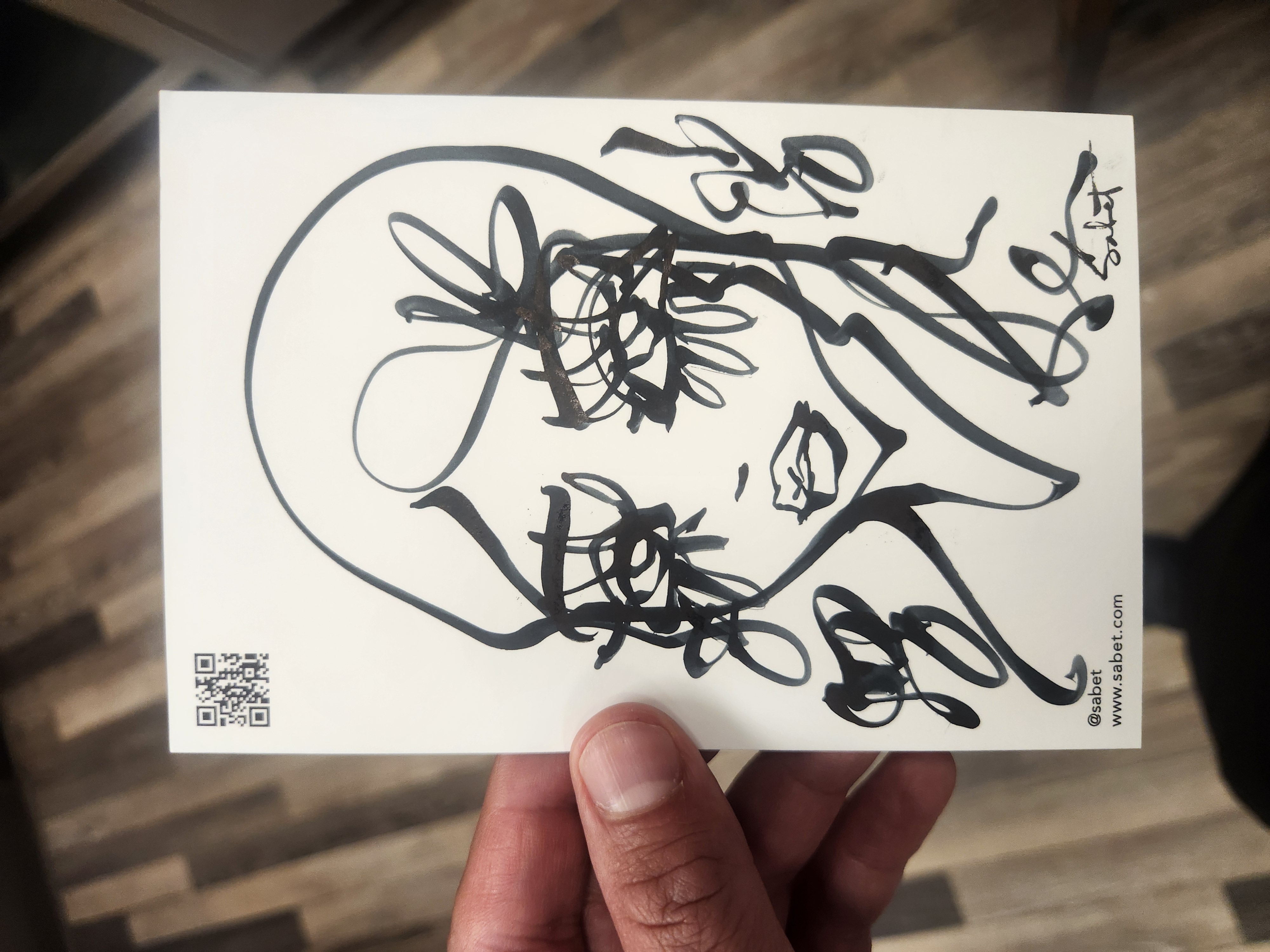 Personal sketch 2026 Sabet