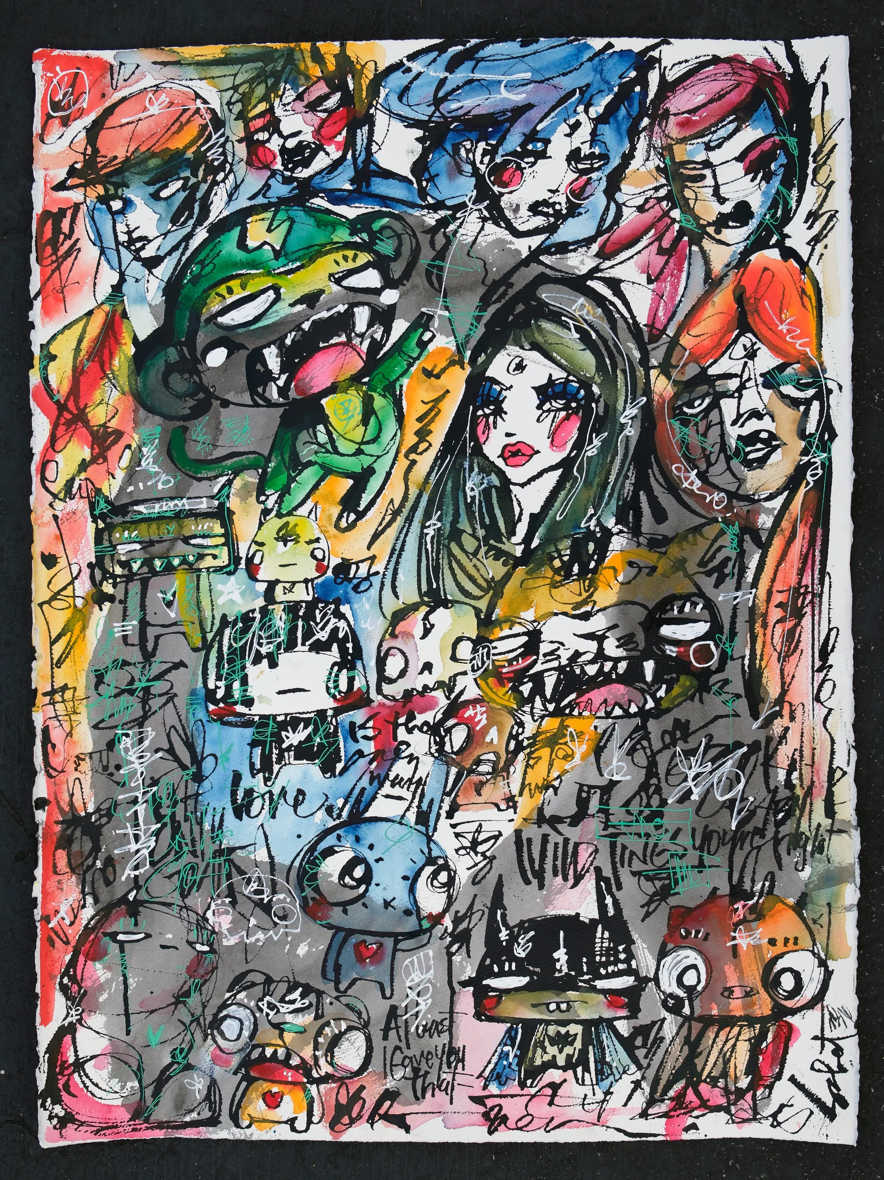 Monkey Business 2026 Sabet 22" x 30" Original — banner