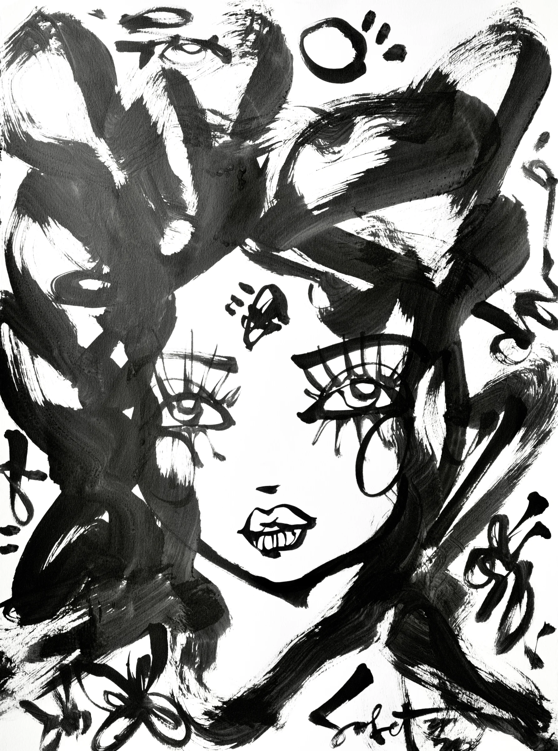 Flutter 2026 Sabet 12" x 18" Giclée