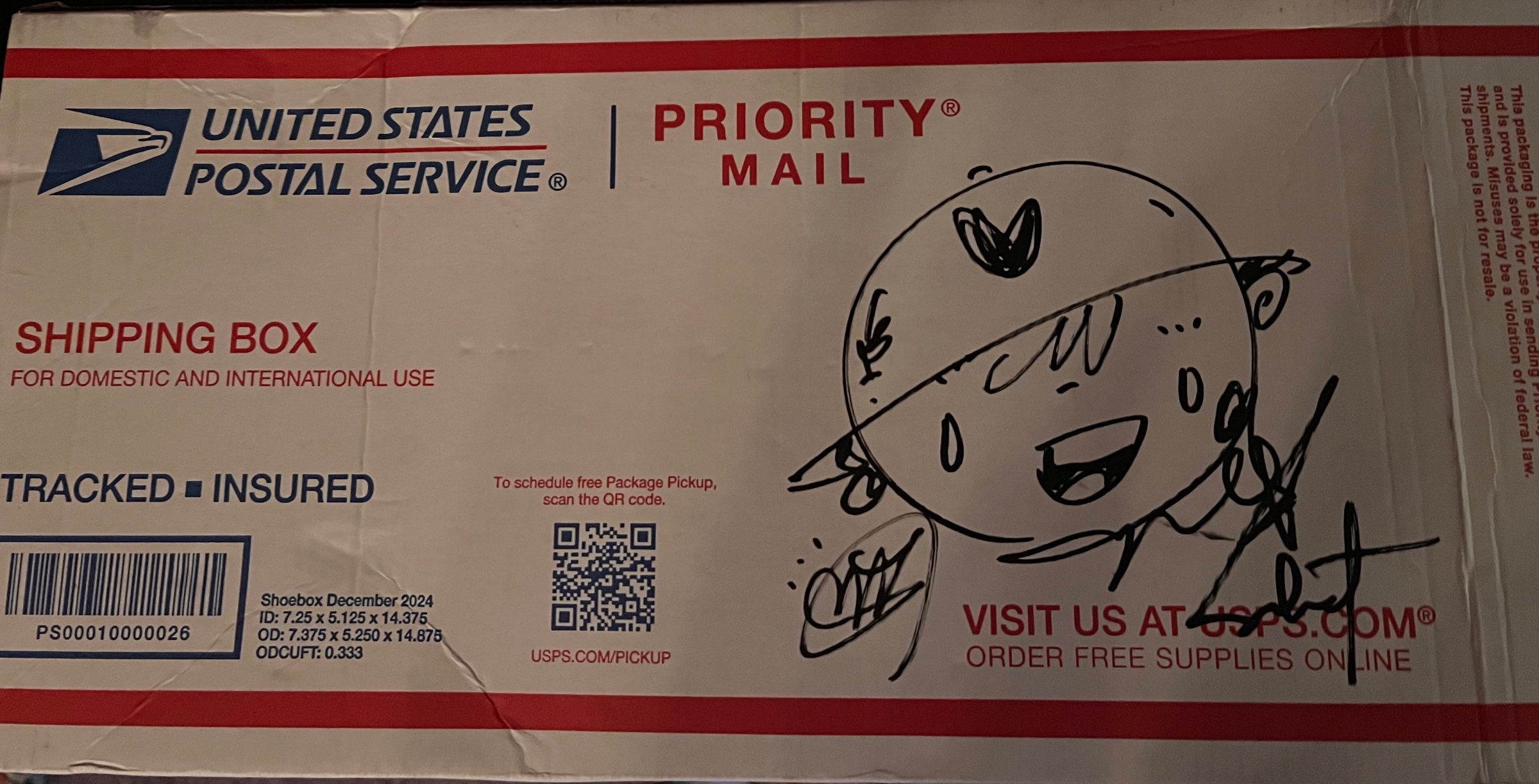 Untitled 2026 Sabet Original USPS Box