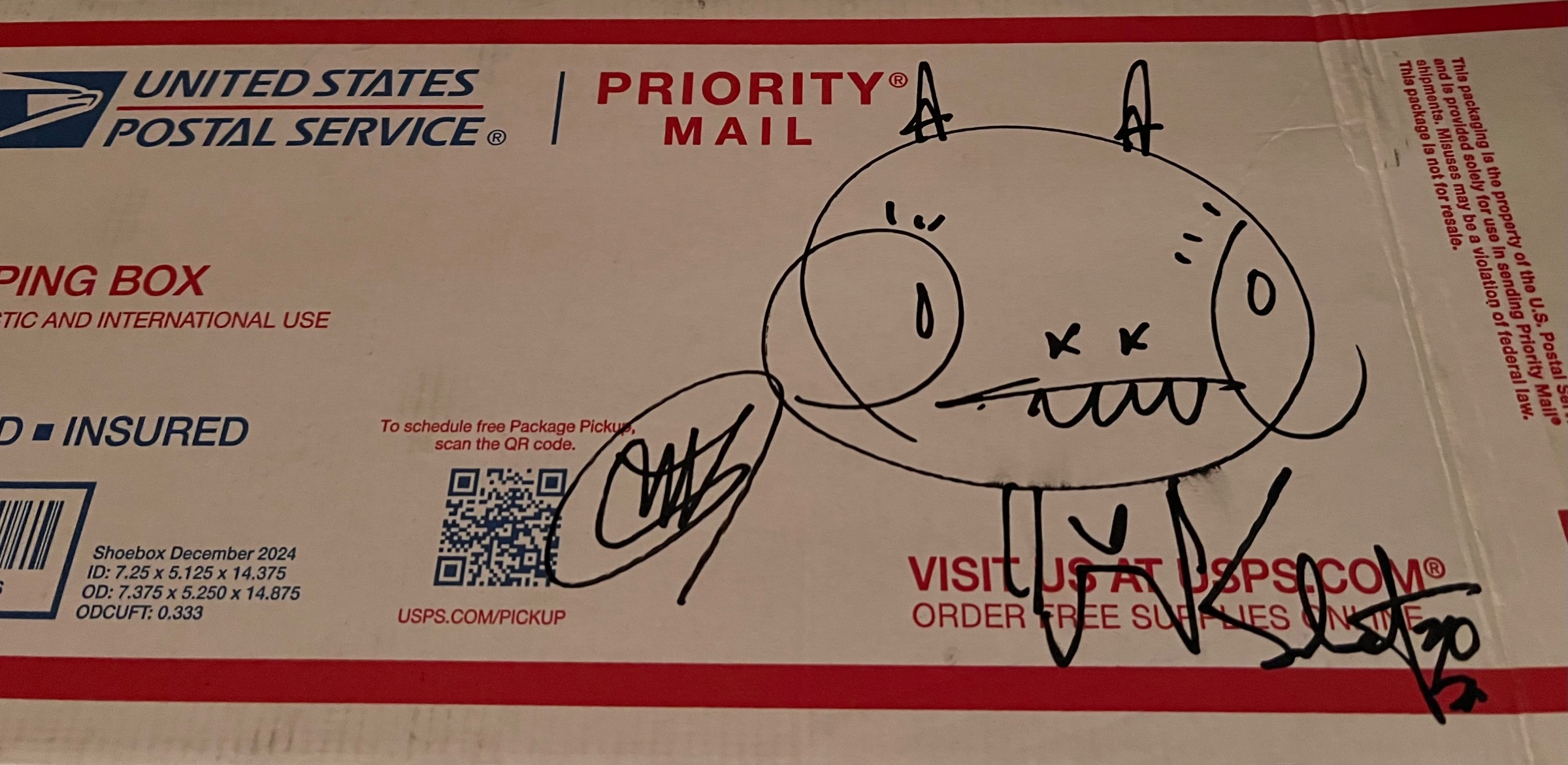 Untitled 2026 Sabet Original USPS Box
