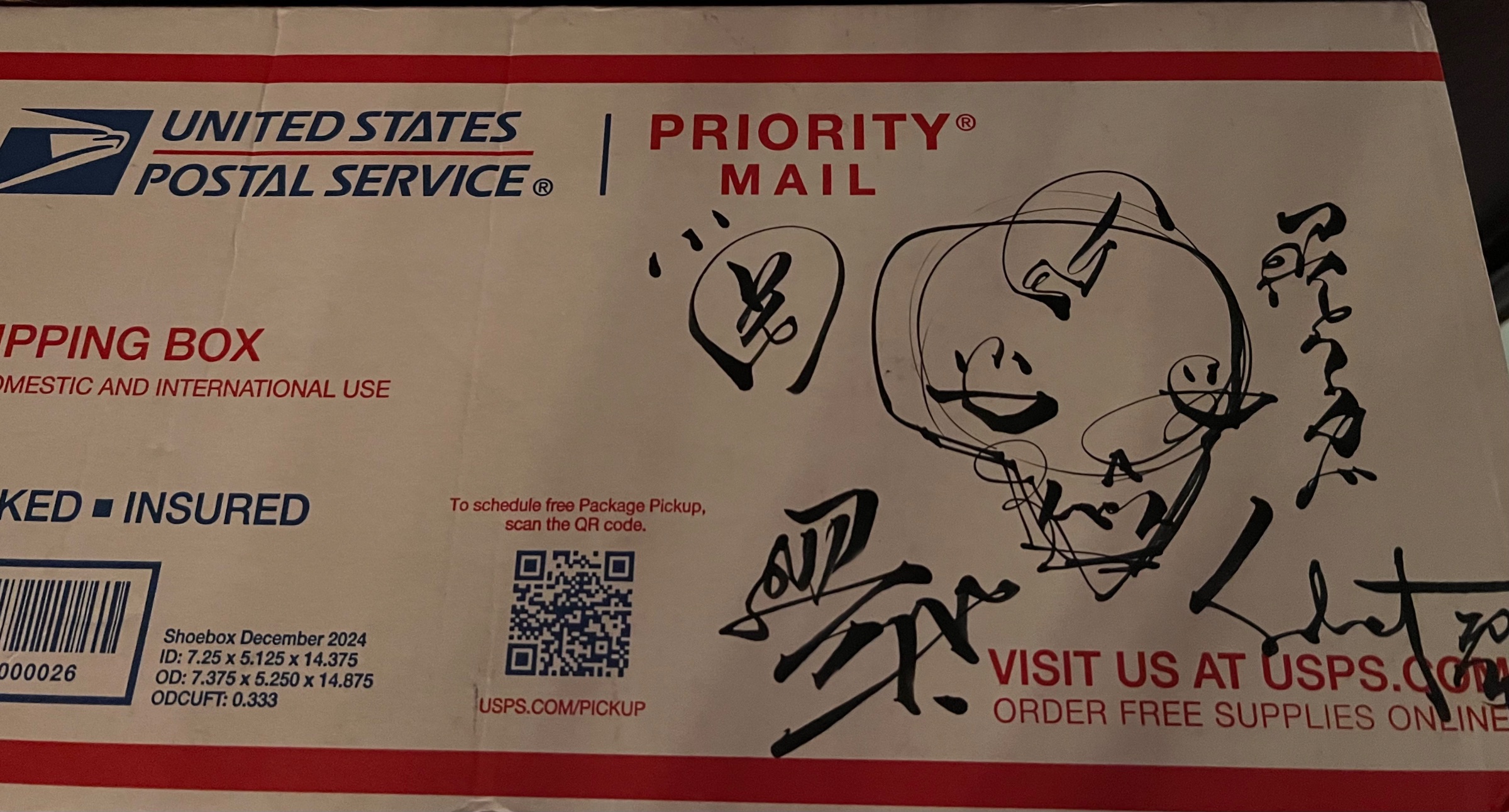 Untitled 2026 Sabet Original USPS Box