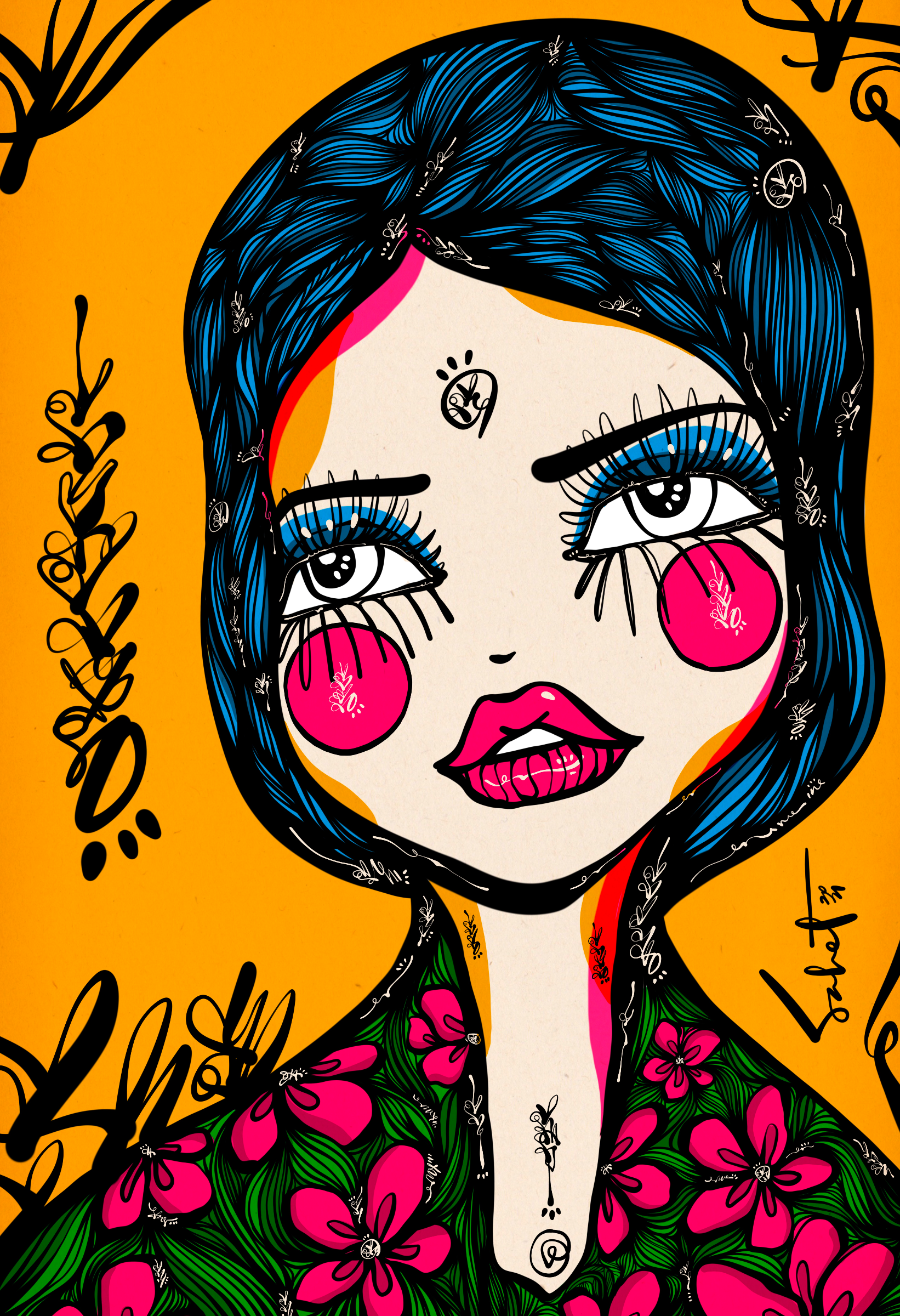 Love Full Circle 2026 Sabet 12" x 18" Giclée