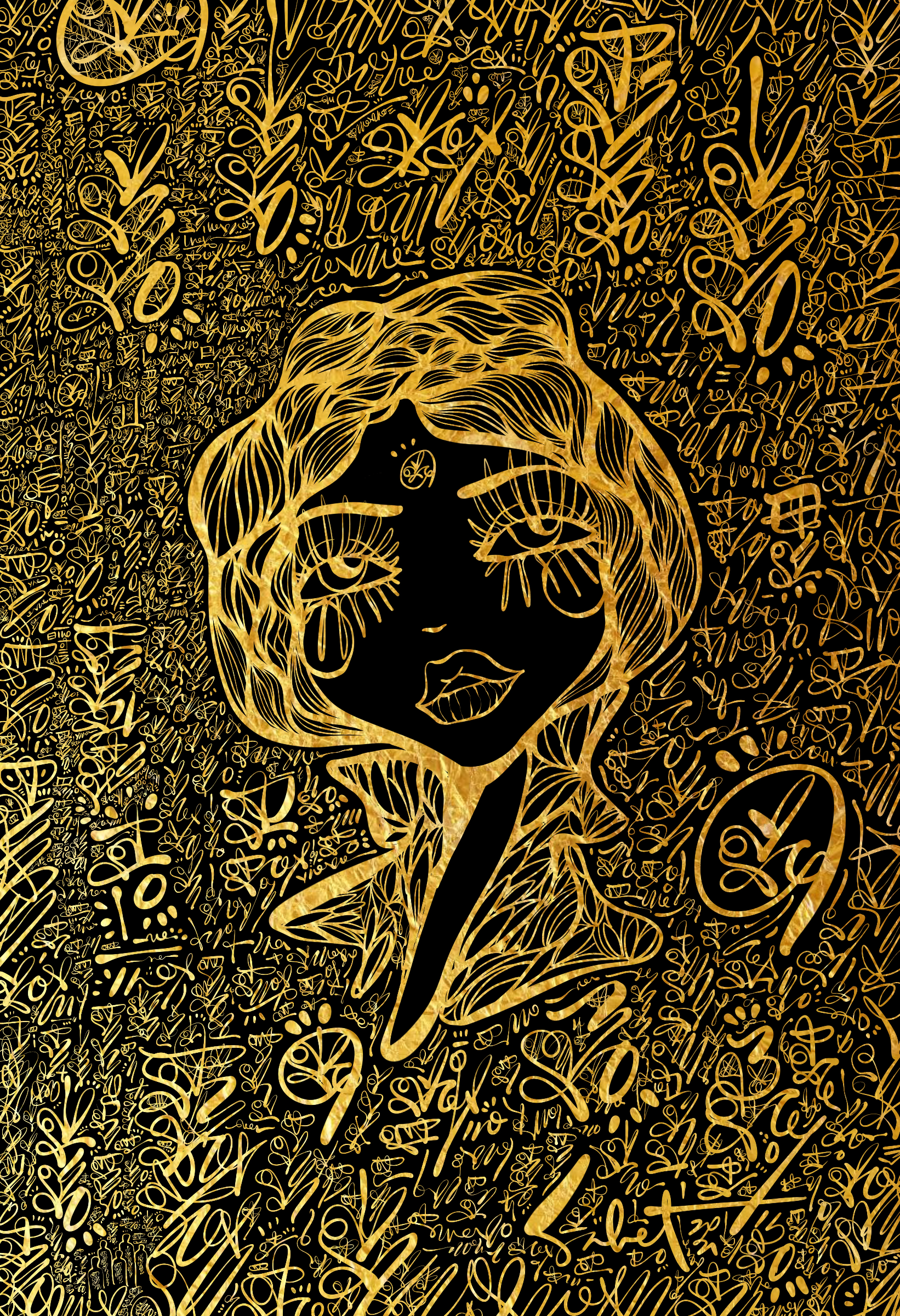 Lovescript Dream Skye 2026 Sabet 20" x 30" Gallery Canvas