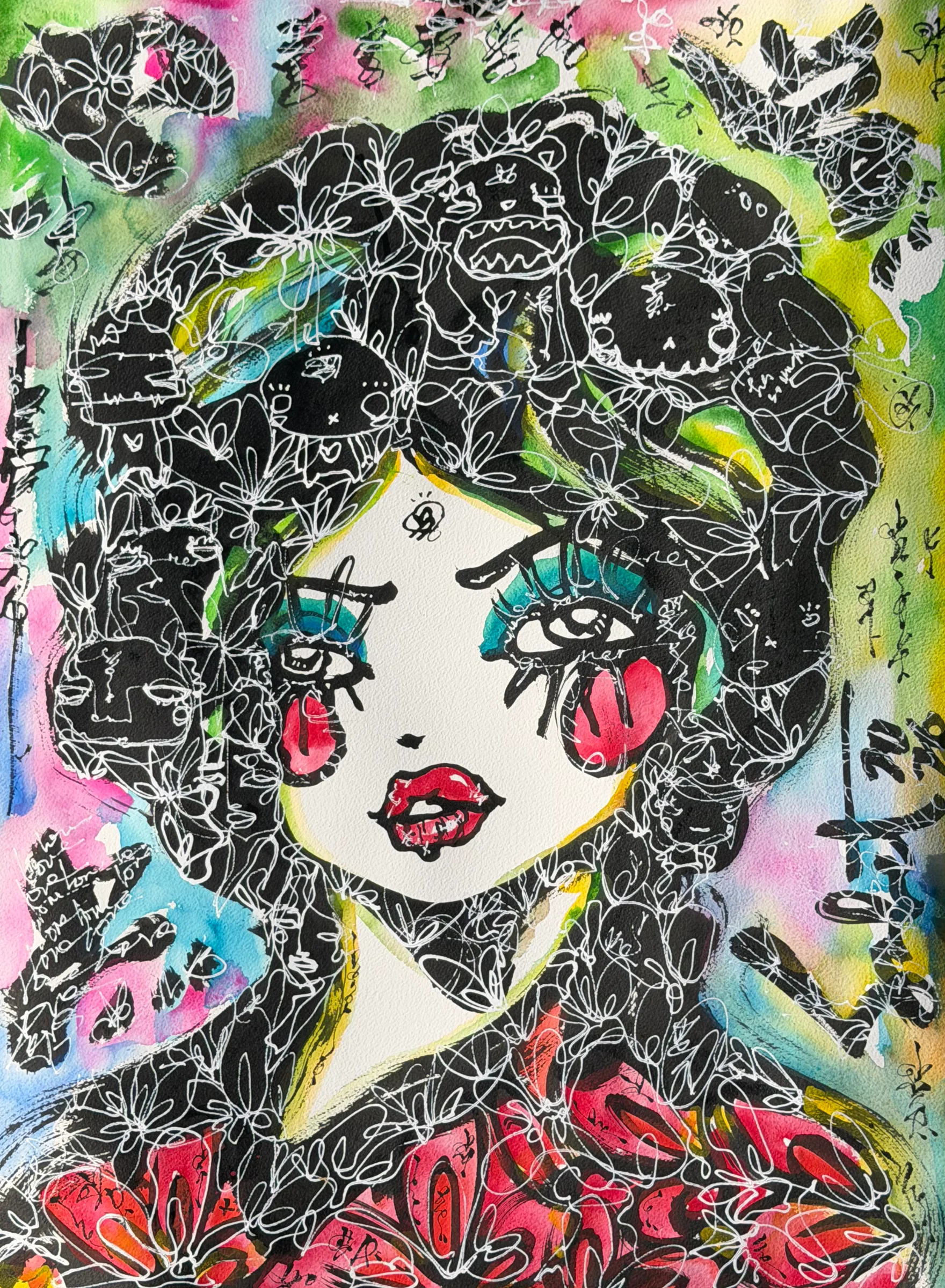 Wilder Heart 2026 Sabet 12" x 18" Giclée