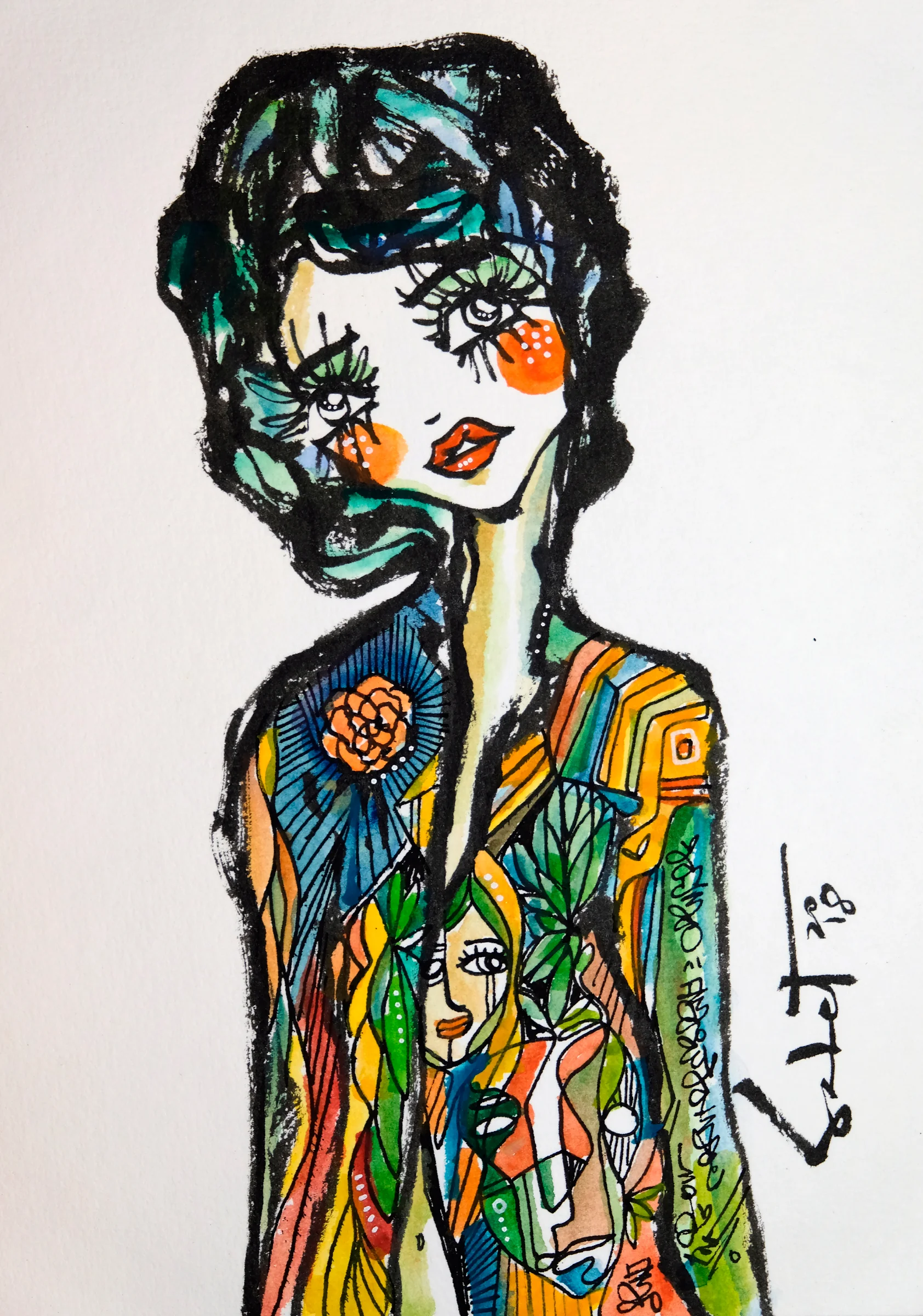 Sheslight 2026 Sabet 12" x 18" Gallery Canvas